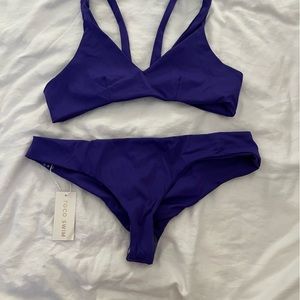TOCO SWIM Indigo Swimsuit